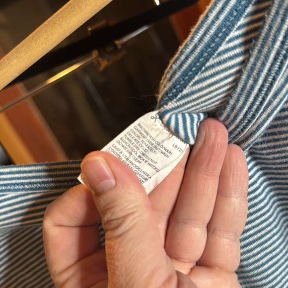 Royal Robbins Kickback Front Stripe 3/4-Sleeve Top Women's Size XL - Picture 8 of 8